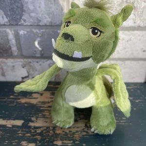 Jakks Pacific Disney Pete's Dragon ELLIOT  Green Dragon 9” Plush HTF P12